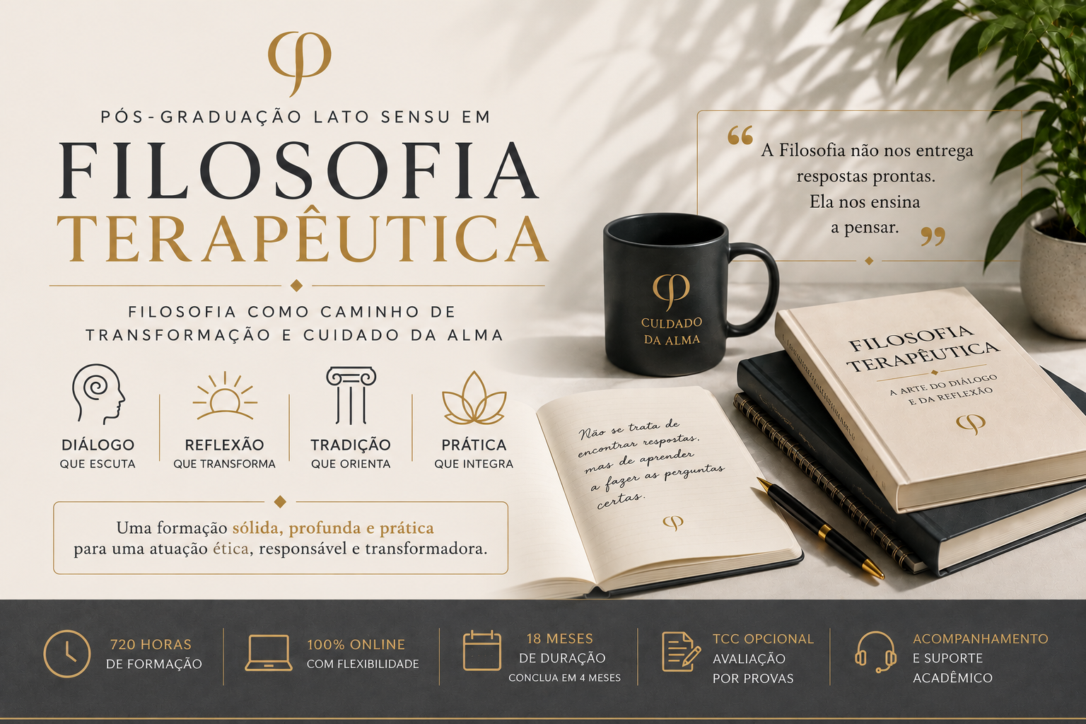 Pós-Graduação Lato Sensu em Filosofia Terapêutica - Imagem de Abertura